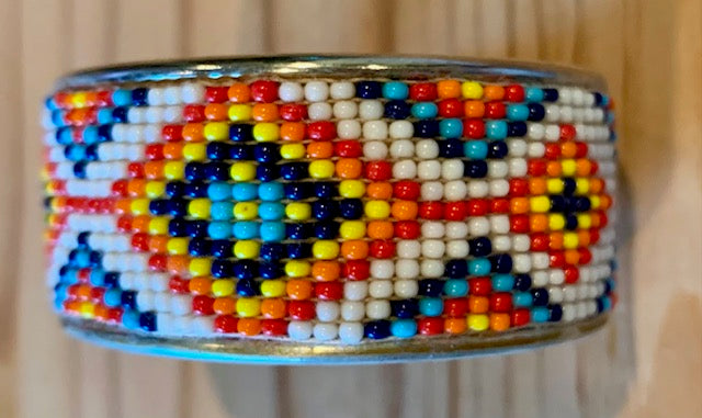 Bead and metal bracelet #4