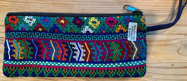 Pouch made from traditional Mayan textiles #20