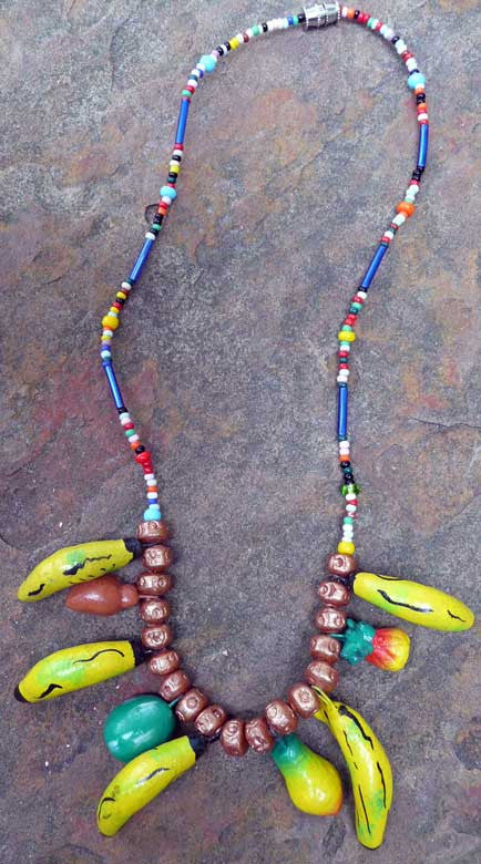 Ceramic Banana Necklace