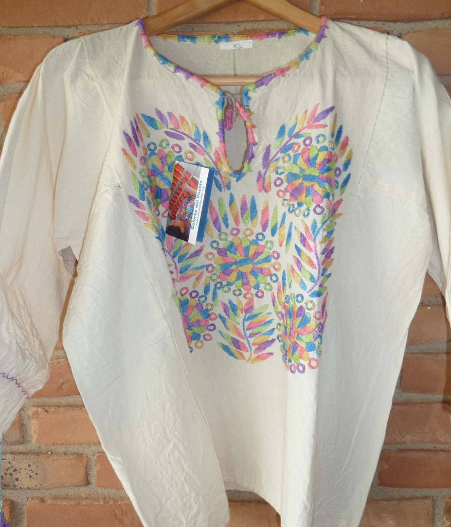 Mexican Embroidered Blouse 3