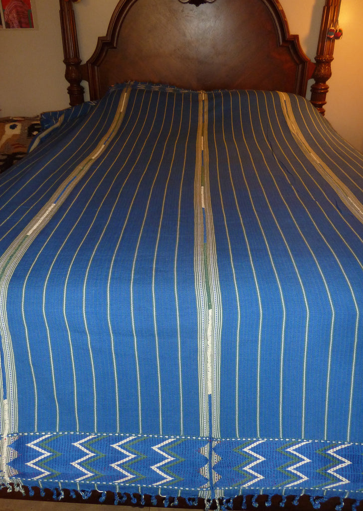 Denim Blue Bedspread #15 (king)