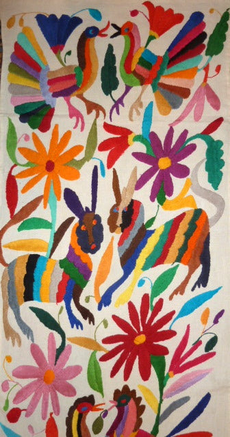 Otomi Embroidered Runner 2