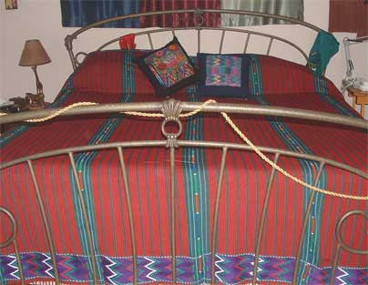 Maroon Bedspread #1
