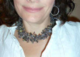 Bead and Stone Necklace #J029
