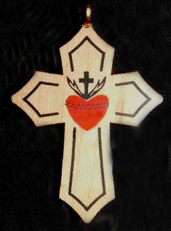 Sacred Heart Cross #2