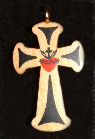 Sacred Heart Cross #1